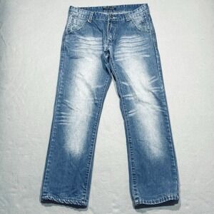 Takeshy Kurosawa Jeans Men's 32 X 27 Pendium Japan Denim Designer Blue Cotton